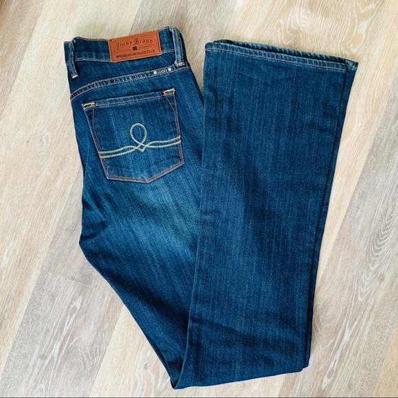 Lucky Brand Sofia Boot Jeans Long 8 - Picture 5 of 6